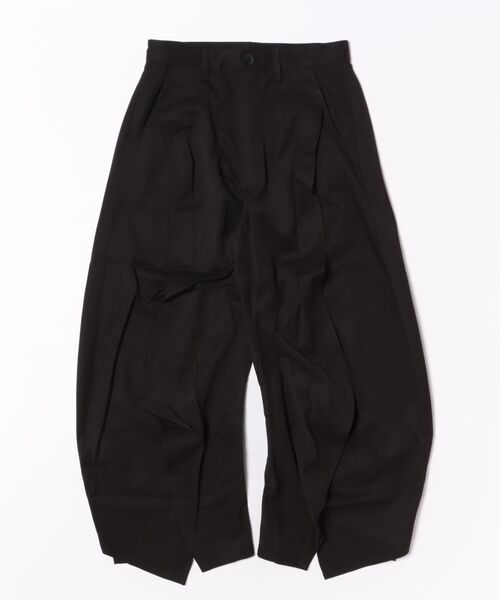 Knuth Marf パンツ slit deformed pants(unisex) レディース