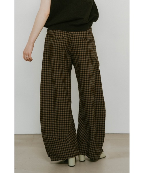 パンツ knuth marf slit deformed pants(unisex) Knuth Marf パンツ slit deformed pants(unisex) レディース