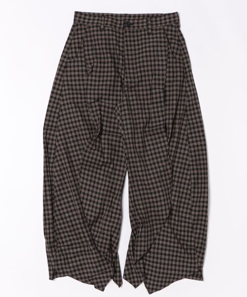 Knuth Marf パンツ slit deformed pants(unisex) レディース