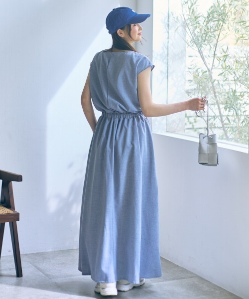 slattgir（スラットジール） ワンピース 高身長 ウエストギャザー