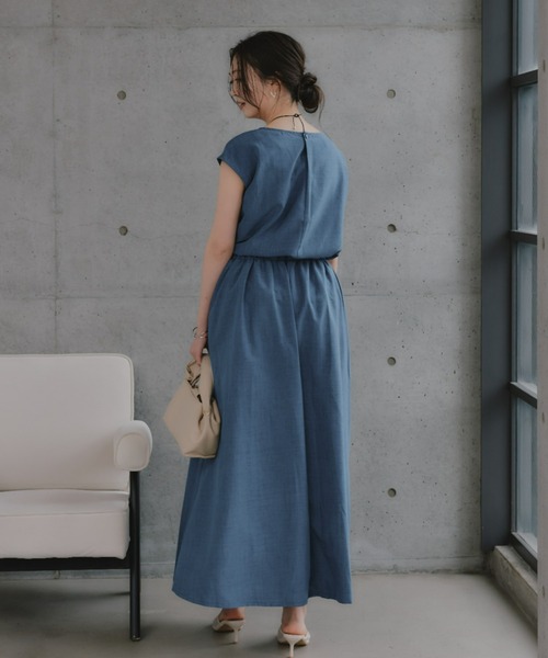 slattgir（スラットジール） ワンピース 高身長 ウエストギャザー