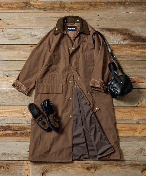 Barbour ✖️FREAK’S STORE 別注ロングコート FREAK'S STORE コート アウター Barbour | STORE/バブアー 別注