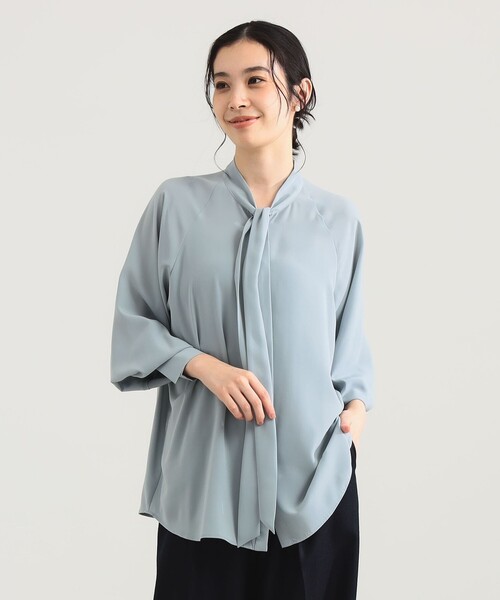 【専用】BEAMS AK+1 ブラウス Demi-Luxe BEAMS ブラウス シャツ AK+1 / シルクコットン