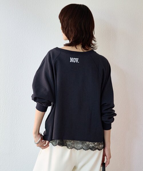 リヴドロワ 25AW Yossshiiii企画 ワイドロゴカットソー カットオフ RIVE DROITE｜【Yossshiiii企画】ワイドロゴカットオフスエット