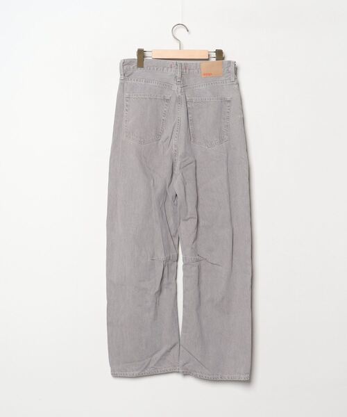 「NEEDBY heritage」 加工デニムパンツ 26 グレー レディース_画像2