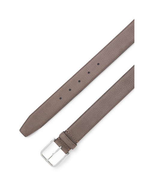 BOSS（HUGO BOSS） ベルト イタリアンヌバック ポリッシュピンバックル