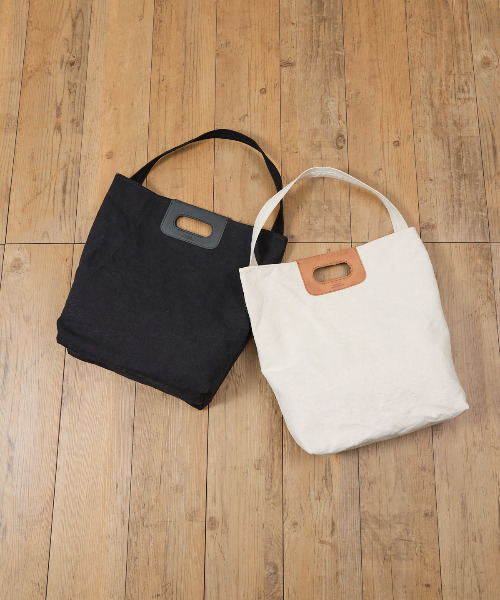 キャンバスレザートートバッグ　slow SLOW トートバッグ スロウ / truck - 2way tote bag L ヌバック
