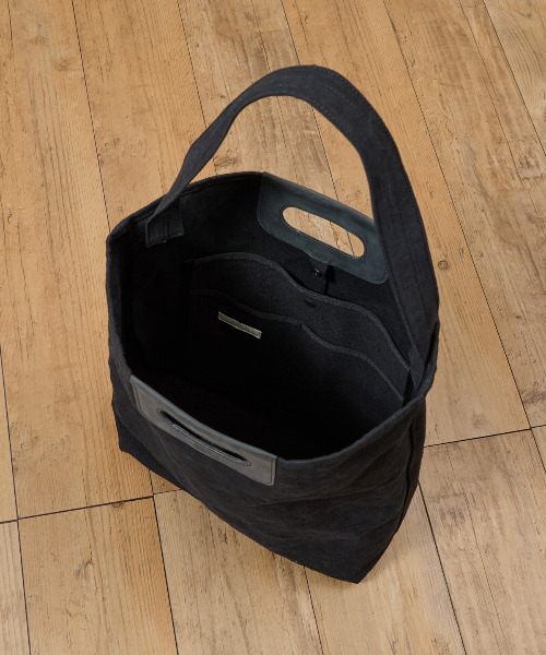 SLOW トート バッグ truck 2way tote bag S ブラック Truck - 2way Tote Bag - S｜SLOW – スロウ 公式ECサイト | 革製