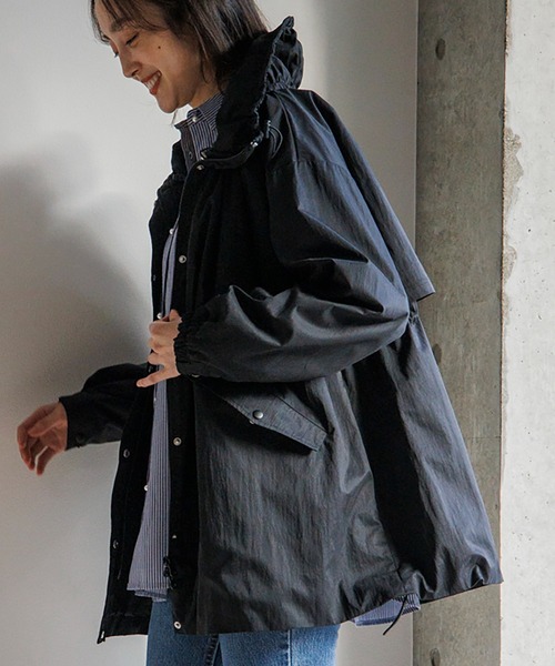 「Emma Taylor」 ジップアップブルゾン FREE ライトベージュ レディース_画像3