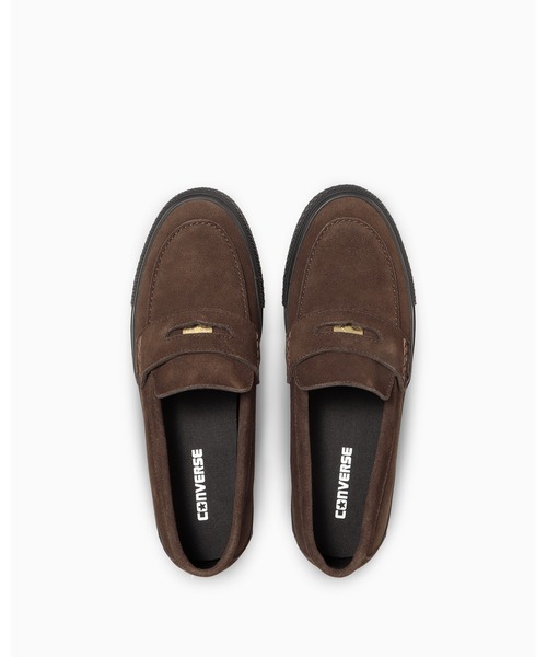 CONVERSE ローファー loafer brown 26.5 新品 未使用 CONVERSE ALL STAR COIN LOAFER SU DARK BROWN/BLACK – mita sneakers