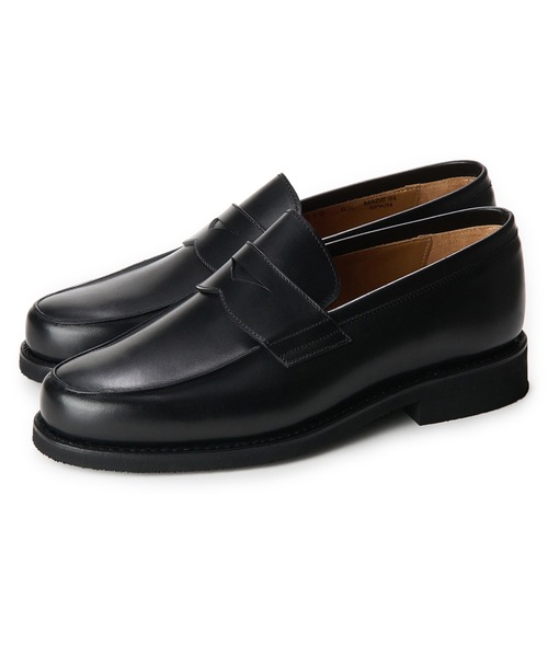 美品 バーウィック1707 ローファー ブラック 革靴 サイズ27.5 uk8 Berwick 1707 ローファー バーウィック コインローファー 3319