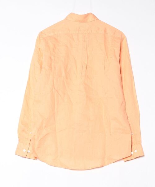 [LACOSTE] рубашка с длинным рукавом 38 шербет мужской 