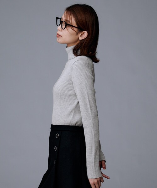 [Kurotyann22jp]ウール100% アンサンブルセーター セール】 【洗える/アンサンブル可能/ウール100%】リブタートルネック