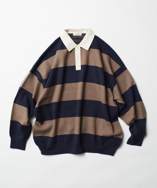 cotton traders ストライプラガーシャツ Mサイズ FREAK'S STORE（フリークスストア） 限定展開 ビッグシルエット
