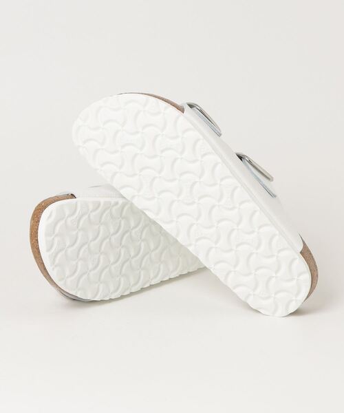 「BIRKENSTOCK」 フラットサンダル 37 ホワイト レディースの画像
