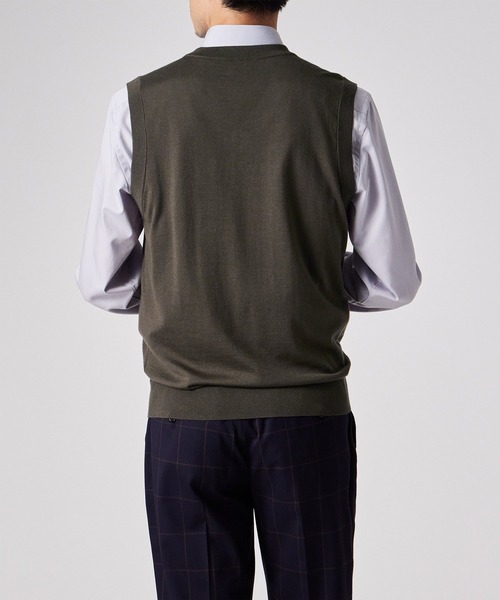 Paul Smith（ポール・スミス） ベスト ジレ ハイゲージ Vネックニット