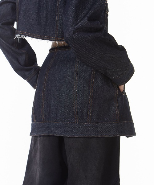 JOSE MOON（ジョゼムーン） デニムスカート DENIM LAP SKIRT/デニム