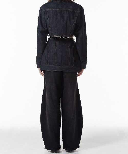 JOSE MOON（ジョゼムーン） デニムスカート DENIM LAP SKIRT/デニム
