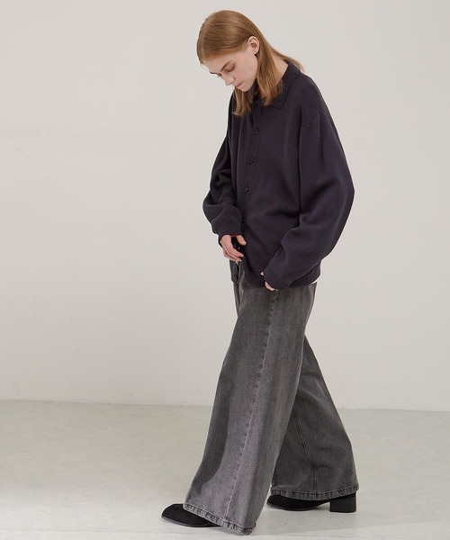 EMMA CLOTHES（エマクローズ） カーディガン ミラノリブ コンフォート