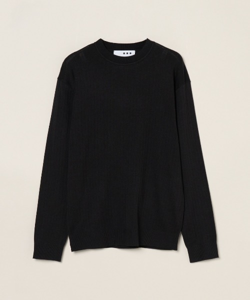 three dots（スリー ドッツ） セーター ニット コットンカシミヤ