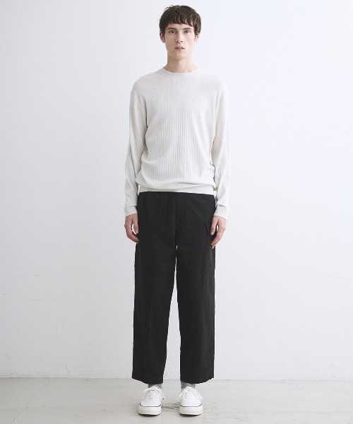 three dots（スリー ドッツ） セーター ニット コットンカシミヤ