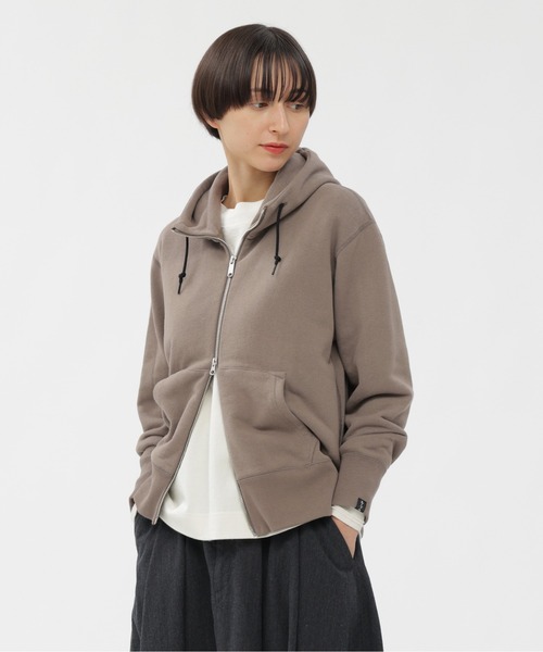 MHL パーカー MHL.（エムエイチエル） パーカー LIGHT LOOPBACK COTTON レディース