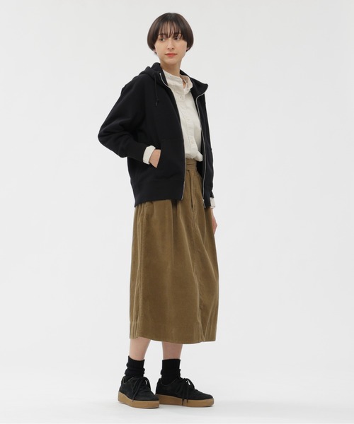 MHL. パーカー LIGHT LOOPBACK COTTON レディース : ZOZOTOWN Yahoo!店