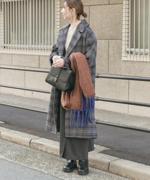 CELINE　OLD ガウンコート　柄　ニット CELINE OLD ガウンコート 柄 ニット CELINE（セリーヌ） | コートの