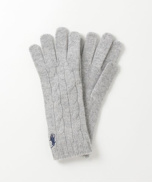POLO RALPH LAUREN（ポロ・ラルフローレン） 手袋 ケーブルニット