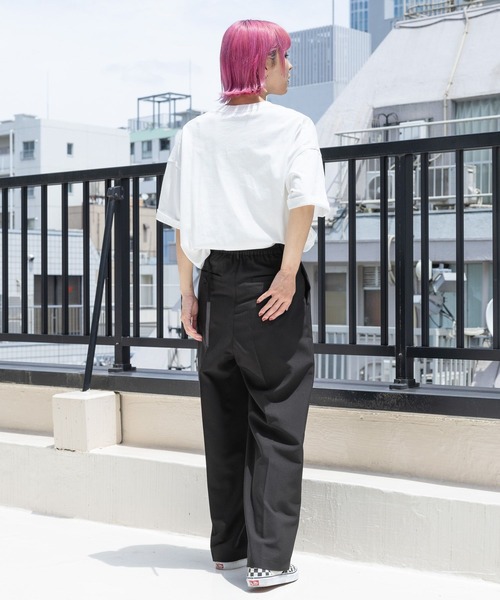 「PBLIM」 スラックス MEDIUM ブラック レディース_画像9