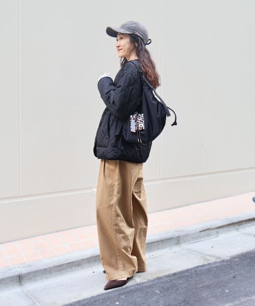 えり様　ルクールブラン リバーシブルキルティングブルゾン le.coeur blanc（ルクールブラン） ブルゾン アウター 「WEB・一部店舗