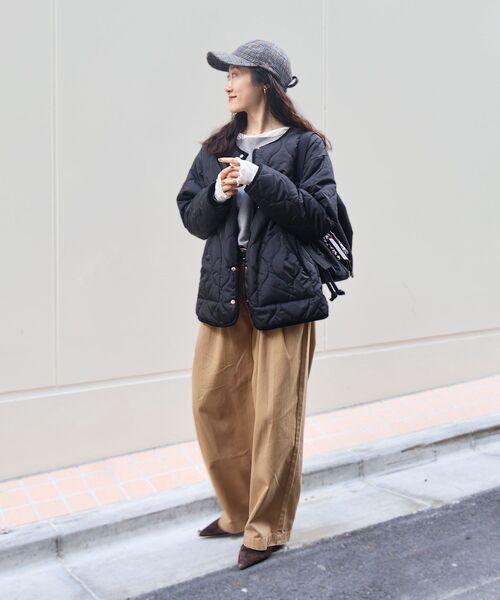 えり様　ルクールブラン リバーシブルキルティングブルゾン le.coeur blanc（ルクールブラン） ブルゾン アウター 「WEB・一部店舗