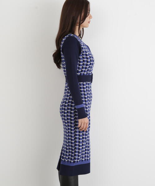 PINKY&DIANNE（ピンキー アンド ダイアン） ワンピース ジオメトリック