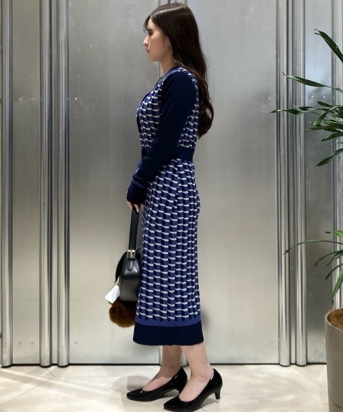 PINKY&DIANNE（ピンキー アンド ダイアン） ワンピース ジオメトリック