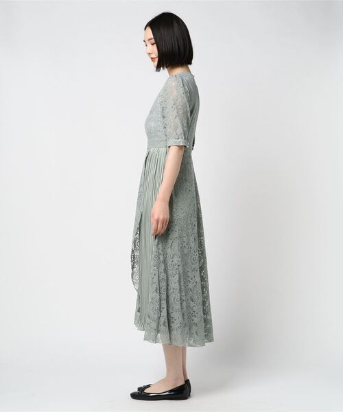 「Leja」 半袖ワンピース FREE グリーン レディース_画像5