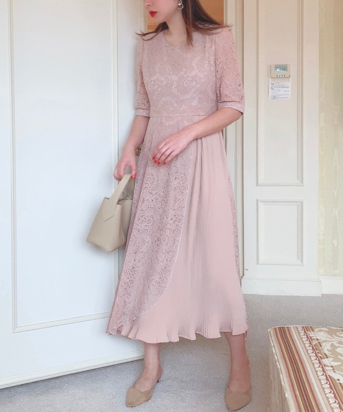 「Leja」 半袖ワンピース FREE グリーン レディース_画像8