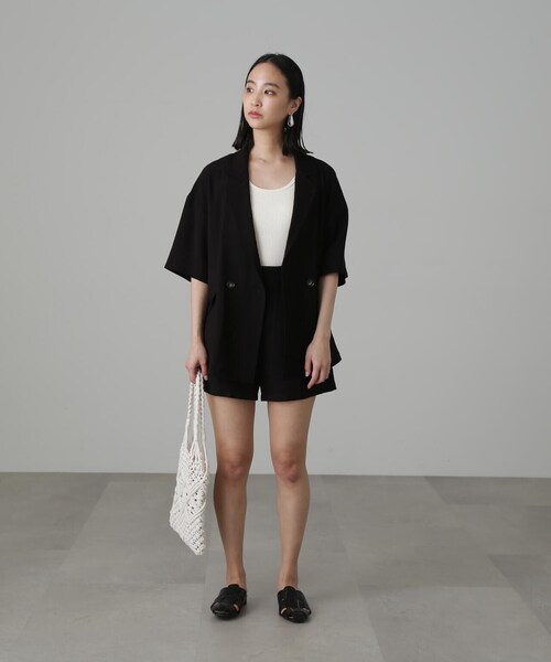 「FREE'S MART」 テーラードジャケット SMALL ブラック レディース_画像5