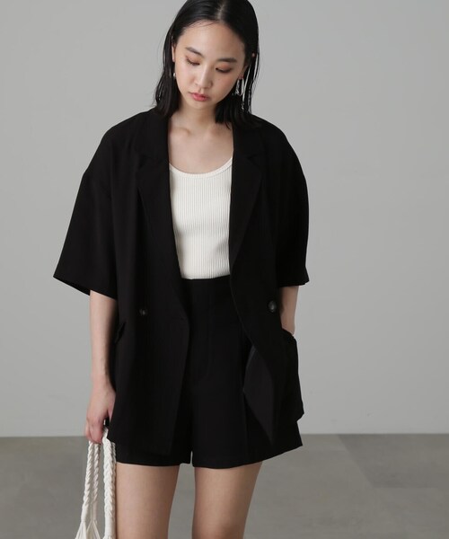 「FREE'S MART」 テーラードジャケット SMALL ブラック レディース_画像8