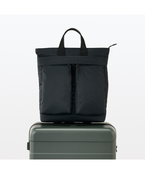 無印良品（MUJI） トートバッグ 撥水 ナイロン 2WAY トートバッグ 