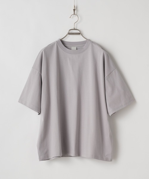 「Casper John」 半袖Tシャツ MEDIUM モカ メンズ_画像9