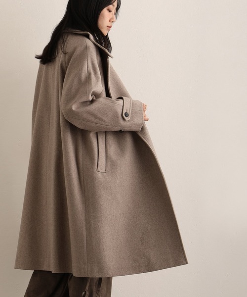ElegChic モッズコート コート フェイクウールコート レディース