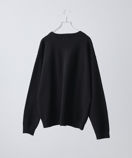 CLEL（クレイル） セーター ニット 「CLEL」Basic Embroidered V-Neck