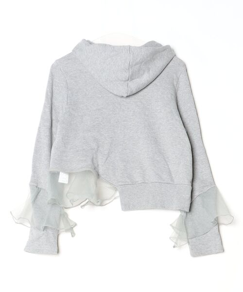 「UN3D.」 プルオーバーパーカー FREE グレー レディース_画像2
