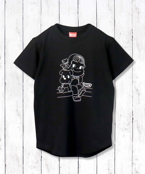 tシャツ ペコちゃん オーバーサイズ プリントTシャツ キッズ 子供服