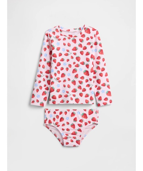 GAP（ギャップ） uvカット 水着 babyGap 2ピース ラッシュガード 