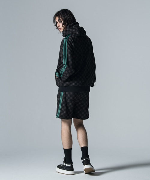 「glamb」 ジップアップパーカー M ブラック メンズの画像