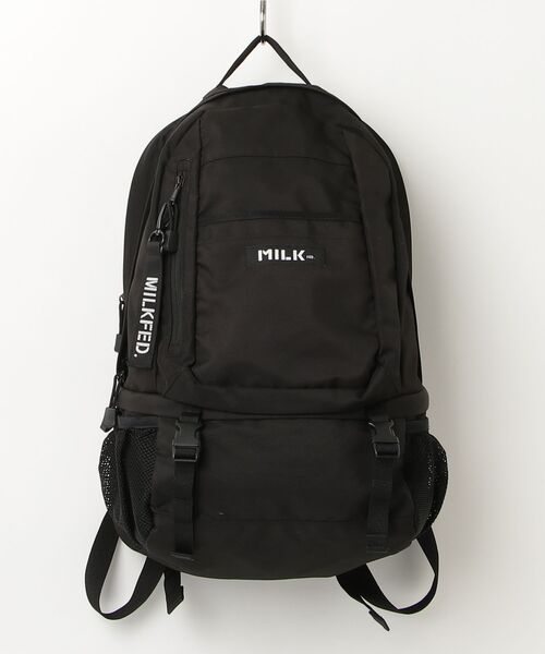 MILKFED.（ミルクフェド） リュック ONE SIZE ブラック レディース 