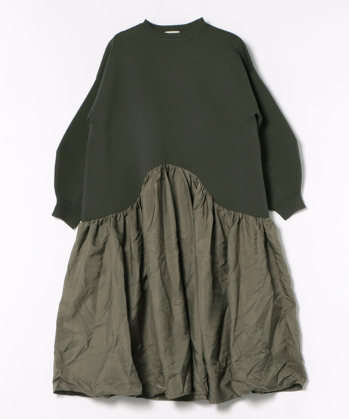 「Re.Verofonna」 ドッキングワンピース MEDIUM アイボリー レディース_画像3