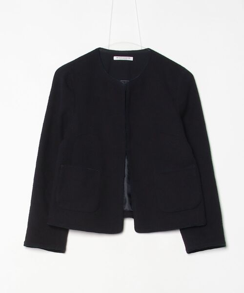 BEAUTY＆YOUTH UNITED ARROWS ノーカラージャケット S ネイビー