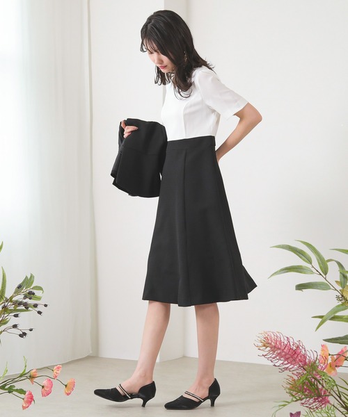 「Kana」 コンビワンピース M ネイビー レディース_画像5